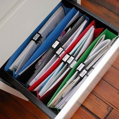 Binder Clips Aren&#39;t Just For Binders - Here&#39;s Why They Belong In The Fridge  (45+ Uses For Them) | Diy office organization, Work organization, Folder  organization