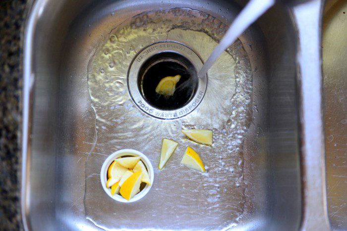 DIY Lemon Garbage Disposal Cleaner by Hello Splendid